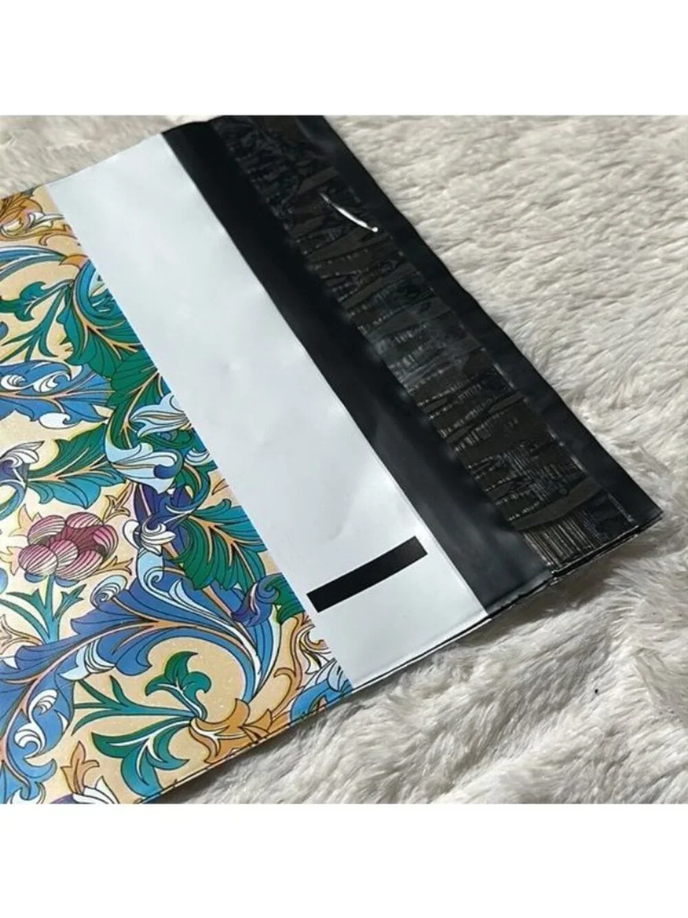6” x 9” Poly Mailers Floral Paisley print poly mailers- 40 self sealing mailers